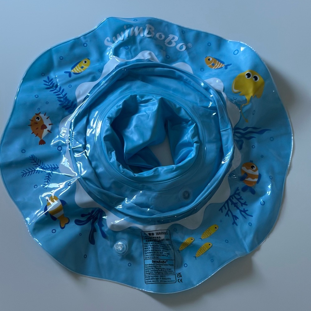 SwimBoBo Blue Baby Swim Ring 6-36 months